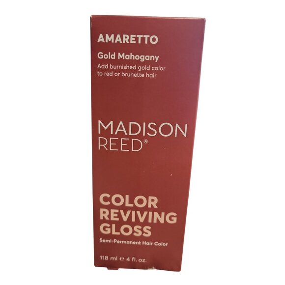 Madison‎ Reed Amaretto Gold Mahogany Color Reviving Gloss Semi-Permanent Color - Picture 1 of 4